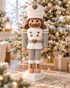 XXL Notenkraker Casper als grote kerstdecoratie.