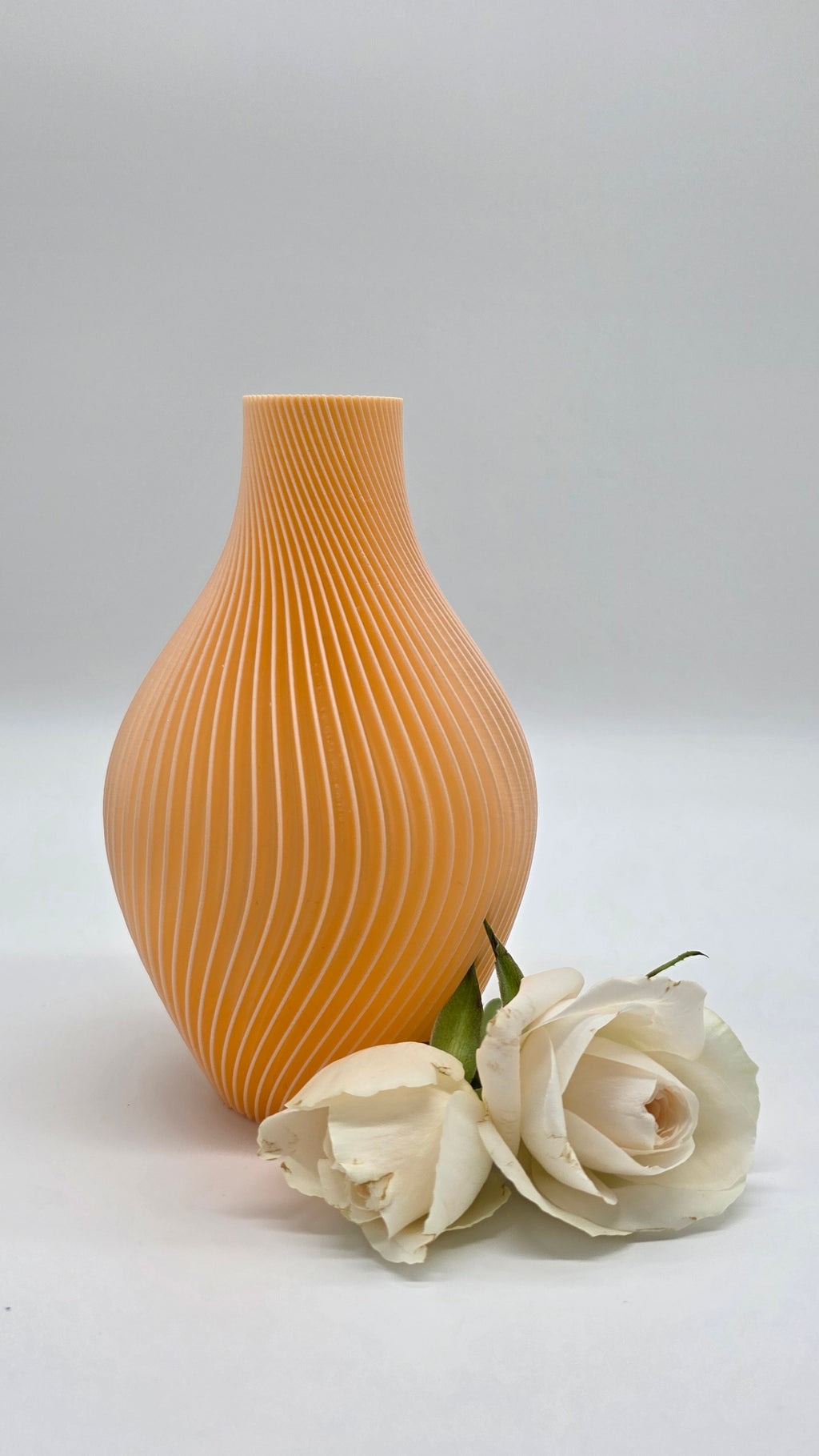 Design Vaas Spiral Olive – Elegant & Dynamisch