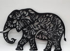 3D Wanddecoratie Olifant – Stijlvolle Botanische Muurkunst