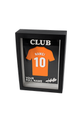 3D Sportshirt met eigen Naam & Rugnummer in Luxe Lijst