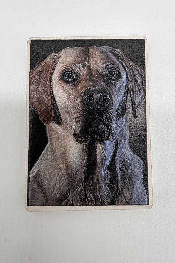 Gepersonaliseerde koelkastmagneet met foto of tekst