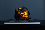 Magma Rock Sfeerlamp – Industrieel & Vurig Design