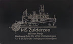 Gegraveerd Aluminium Visitekaartje - Custom Design