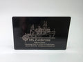 Gegraveerd Aluminium Visitekaartje - Custom Design