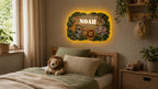Nachtlampje met naam – gepersonaliseerde wandlamp voor kinderkamer